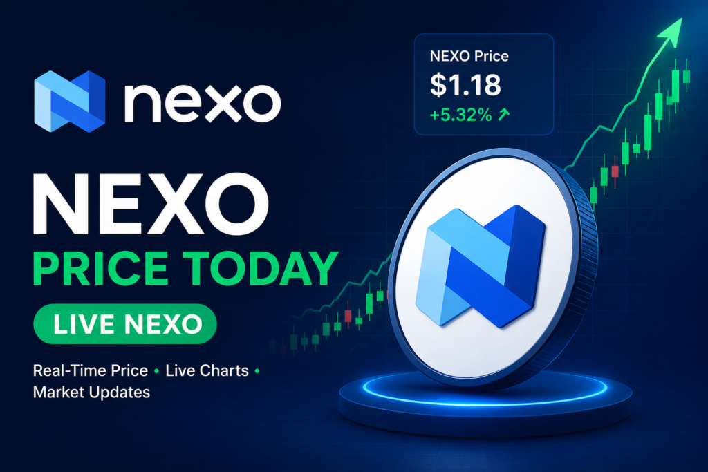 Nexo Price Today Live NEXO