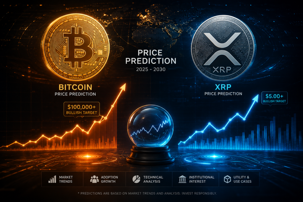 Bitcoin and XRP Price Prediction