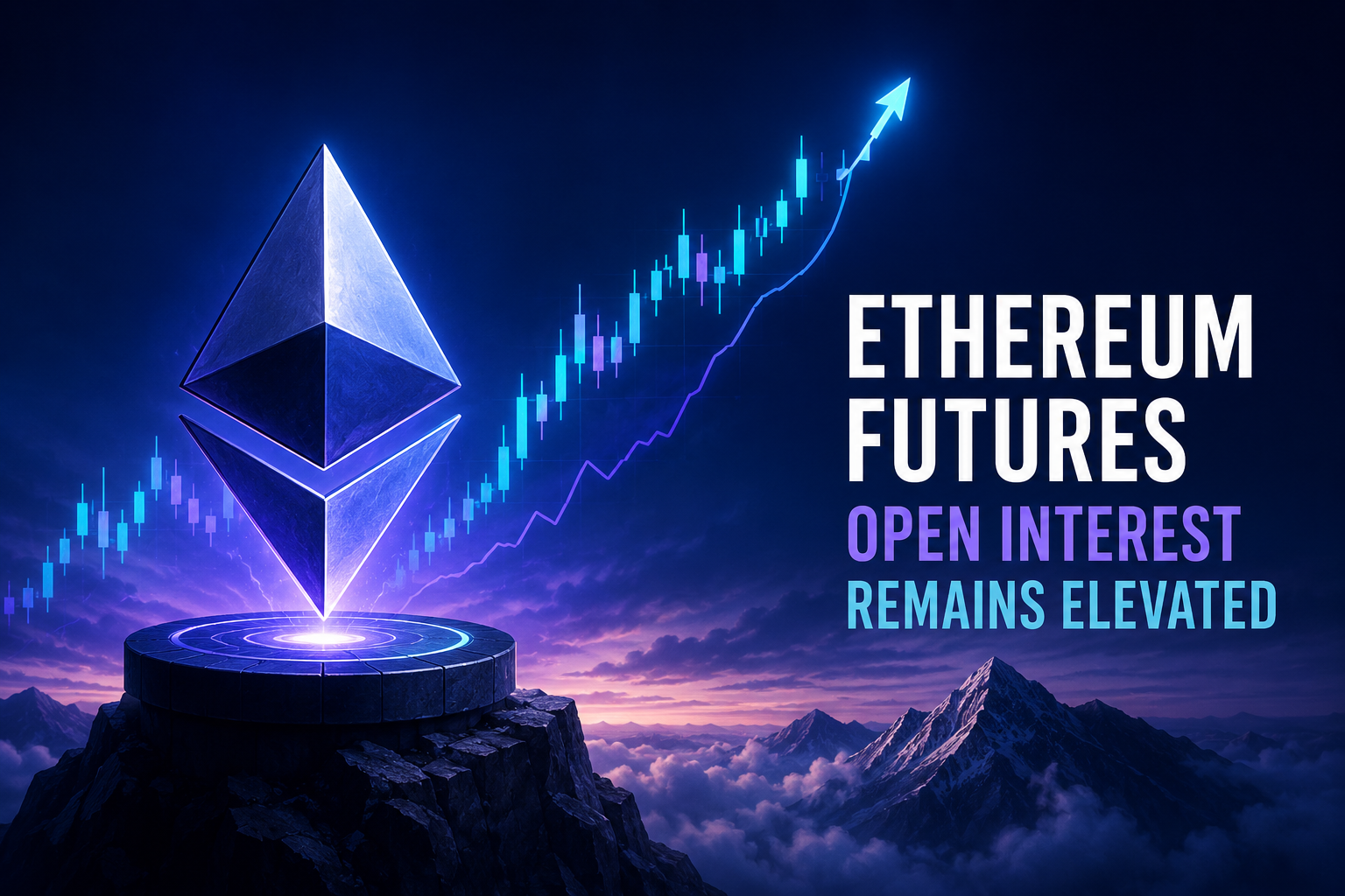 Ethereum Futures Open Interest Remains Elevated