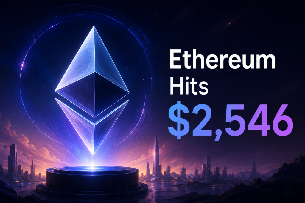 Ethereum Hits $2,546