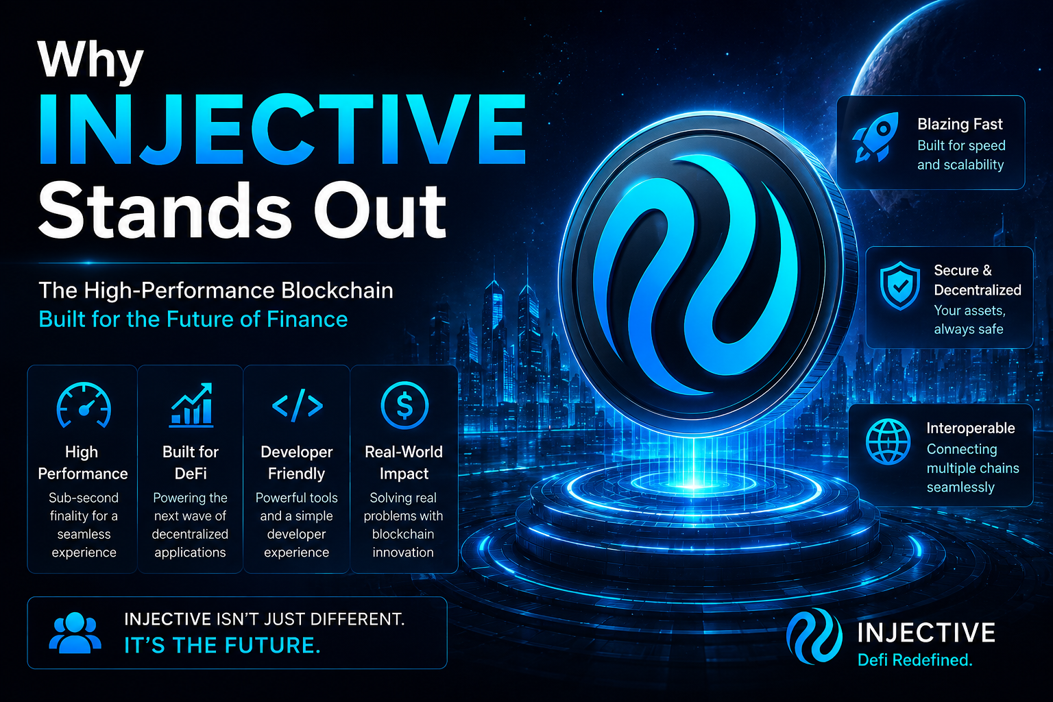 Why Injective Stands Out
