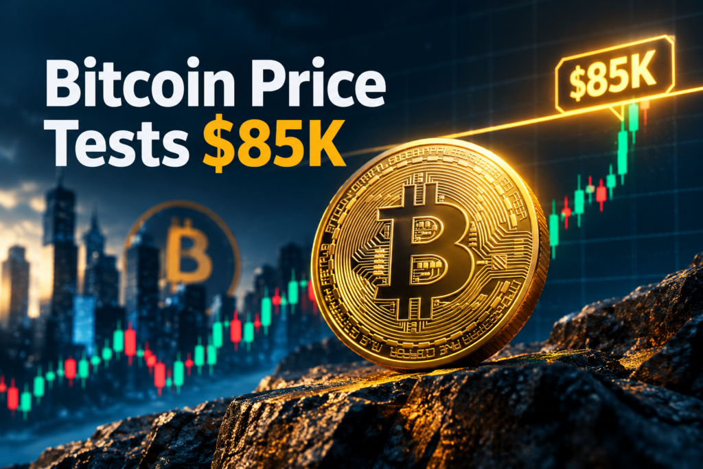 Bitcoin Price Tests $85K