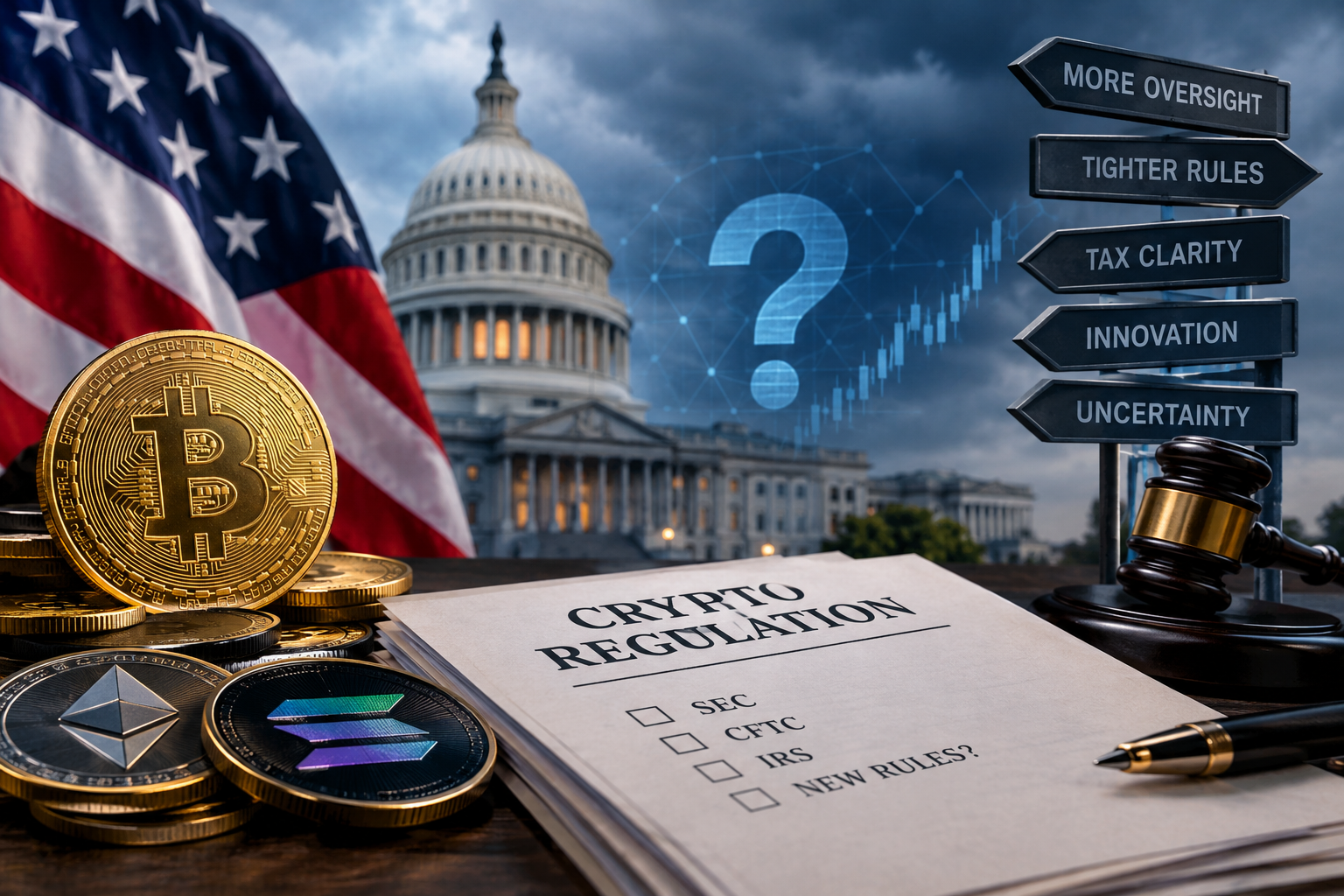 U.S. Crypto Regulation Adds Another Layer of Uncertainty